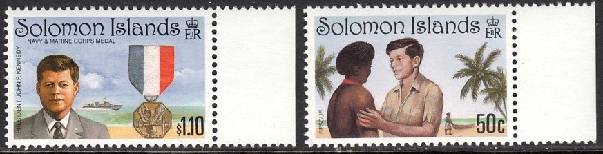 SOLOMON ISLANDS PRESIDENT KENNEDY