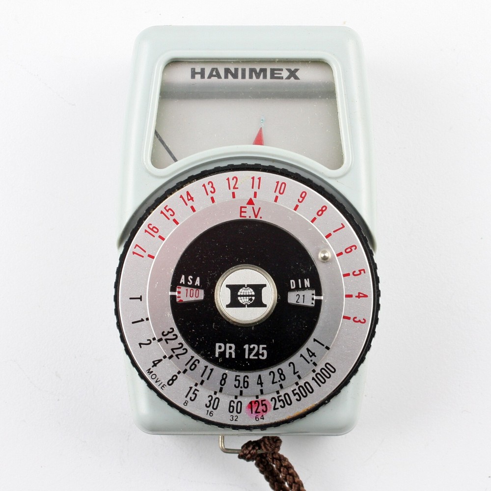 Hanimex PR 125 Light Exposure Meter - Works!
