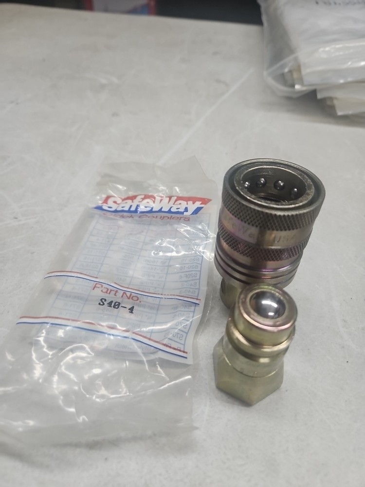 SafeWay Hydraulic Quick Coupler OEM Part#S40-4(EB17)