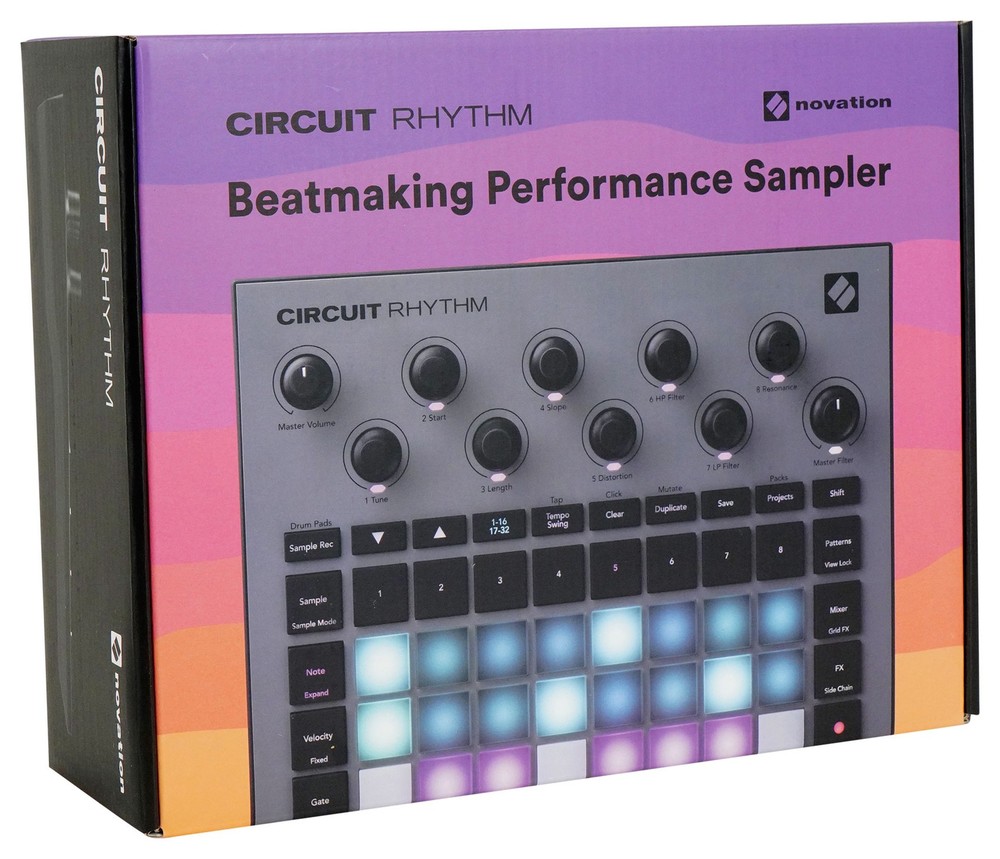 Novation Circuit Rhythm Beatmaking Sampler Groovebox/Drum Machine/Sequencer