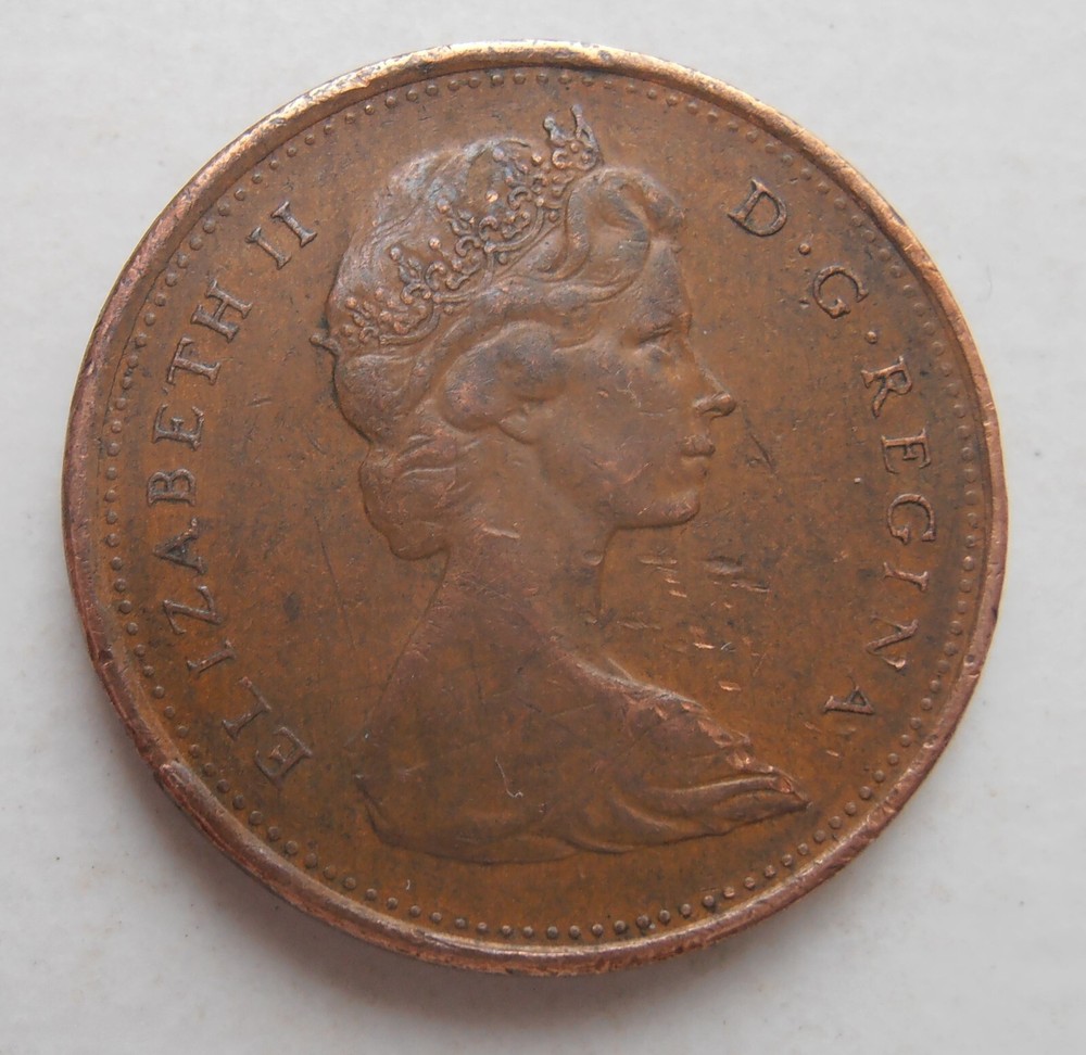 1967 CANADA 1 CENT