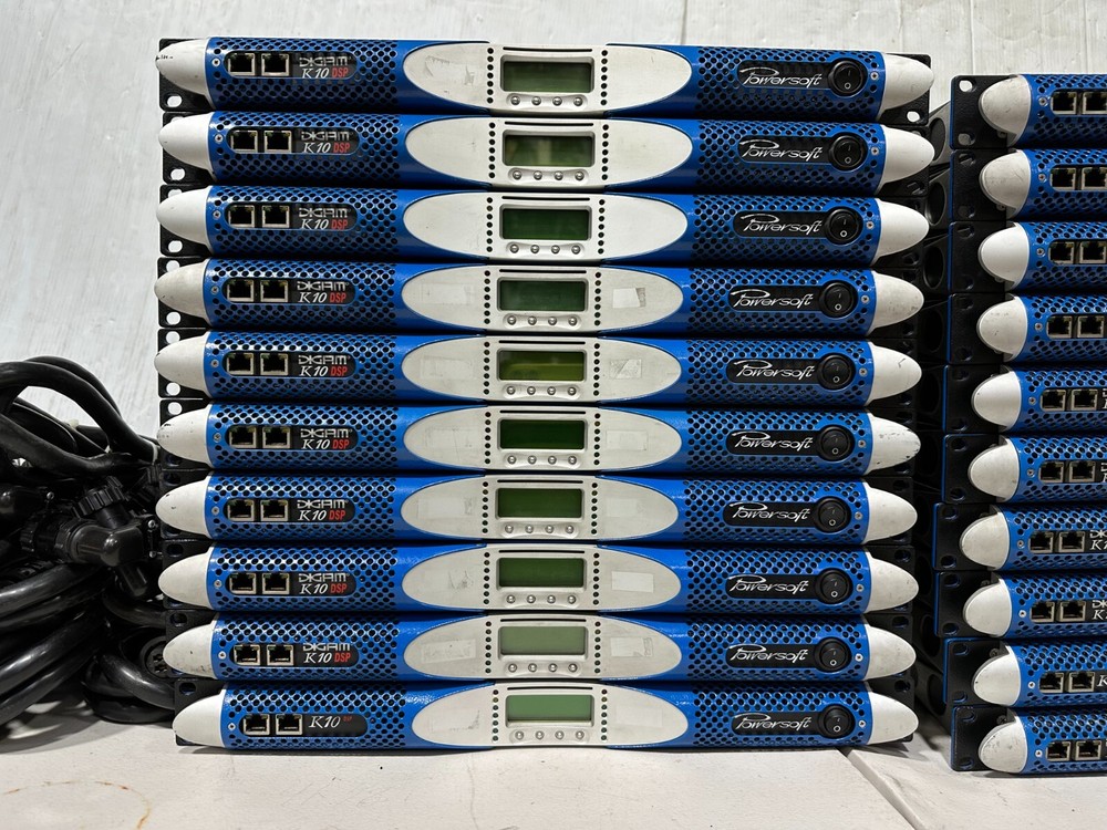 Powersoft K10 DSP 12000W Power Amplifier (PAIR) TrueHeartSound