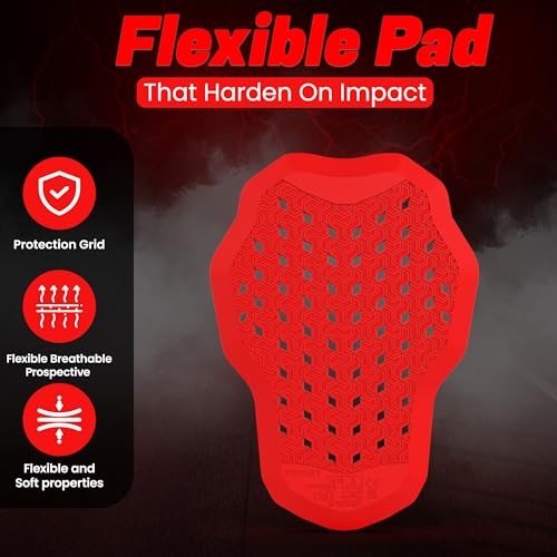 CE Level 2 Approved Back Protector Pad – Motorcycle Jacket Replacement