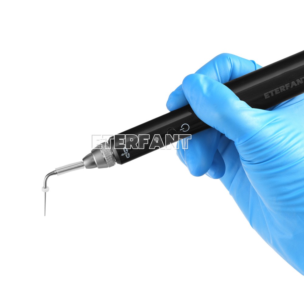 ETERFANT Dental Gutta Percha Obturation System Wireless Endo Heated Pen+2Tips