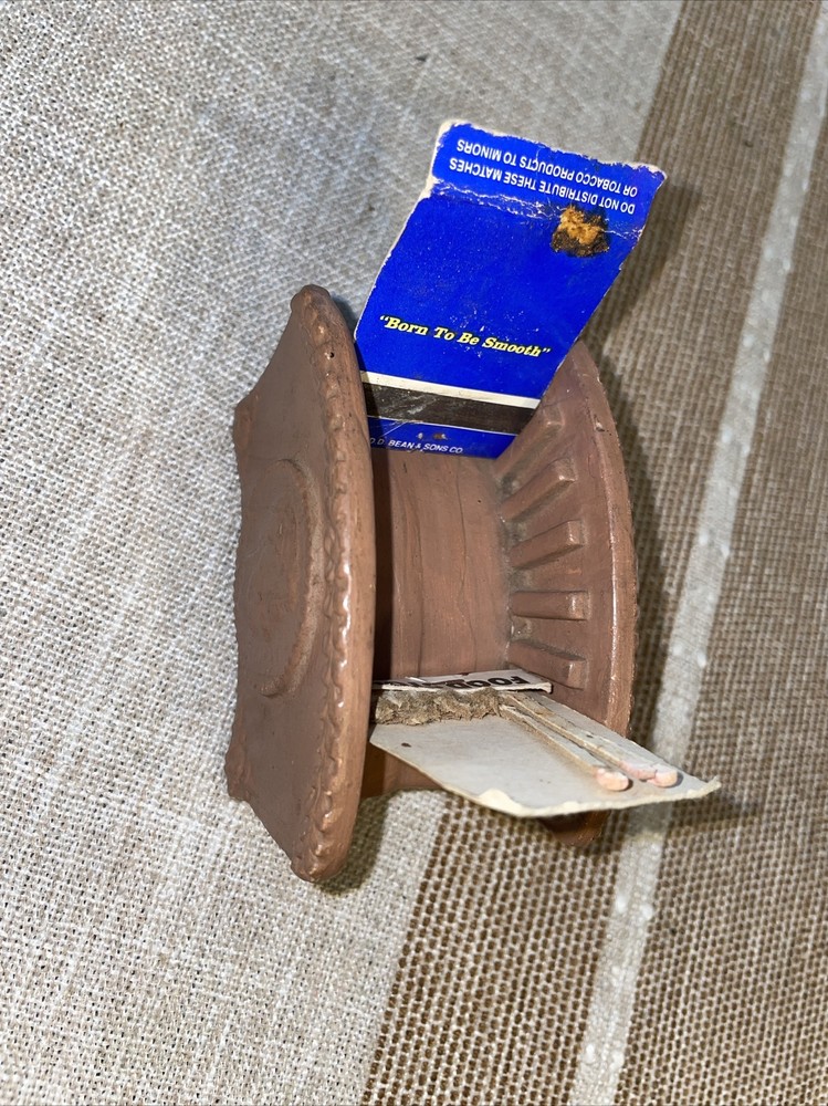 7 book ceramic MATCH  BOOK  HOLDER