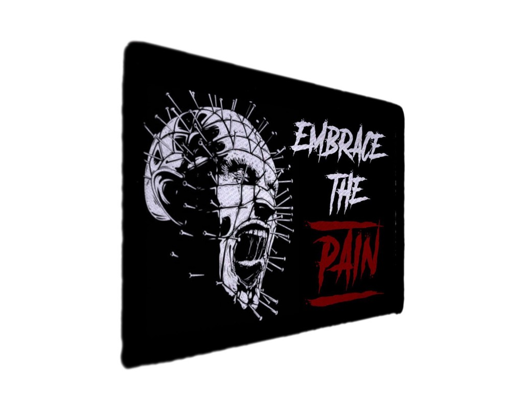 Embraice Pain Pinhead Horror Punk Emo Hell Patch Sew on [sub]