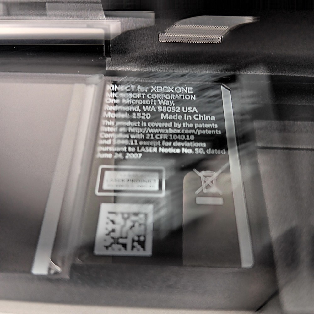 Microsoft Xbox One Kinect Sensor Model 1520 Motion Camera Voice Controls Tested