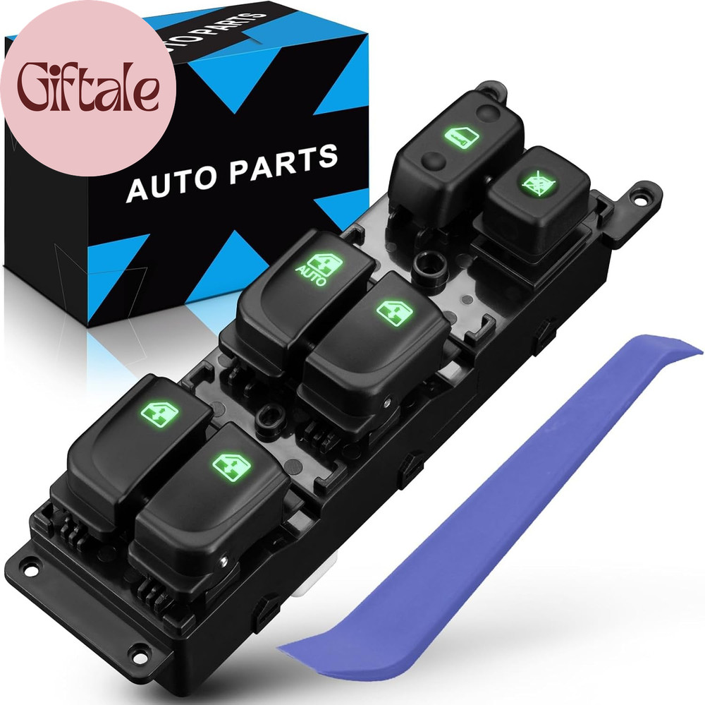 Upgraded Master Power Window Switch For:-Hyundai Sonata 2005 2006 2007, Front Le