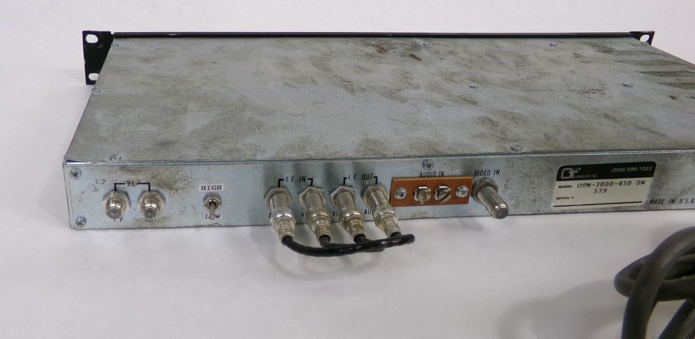 Olsen Technology OTM-3000 Frequency Agile Television Modulator