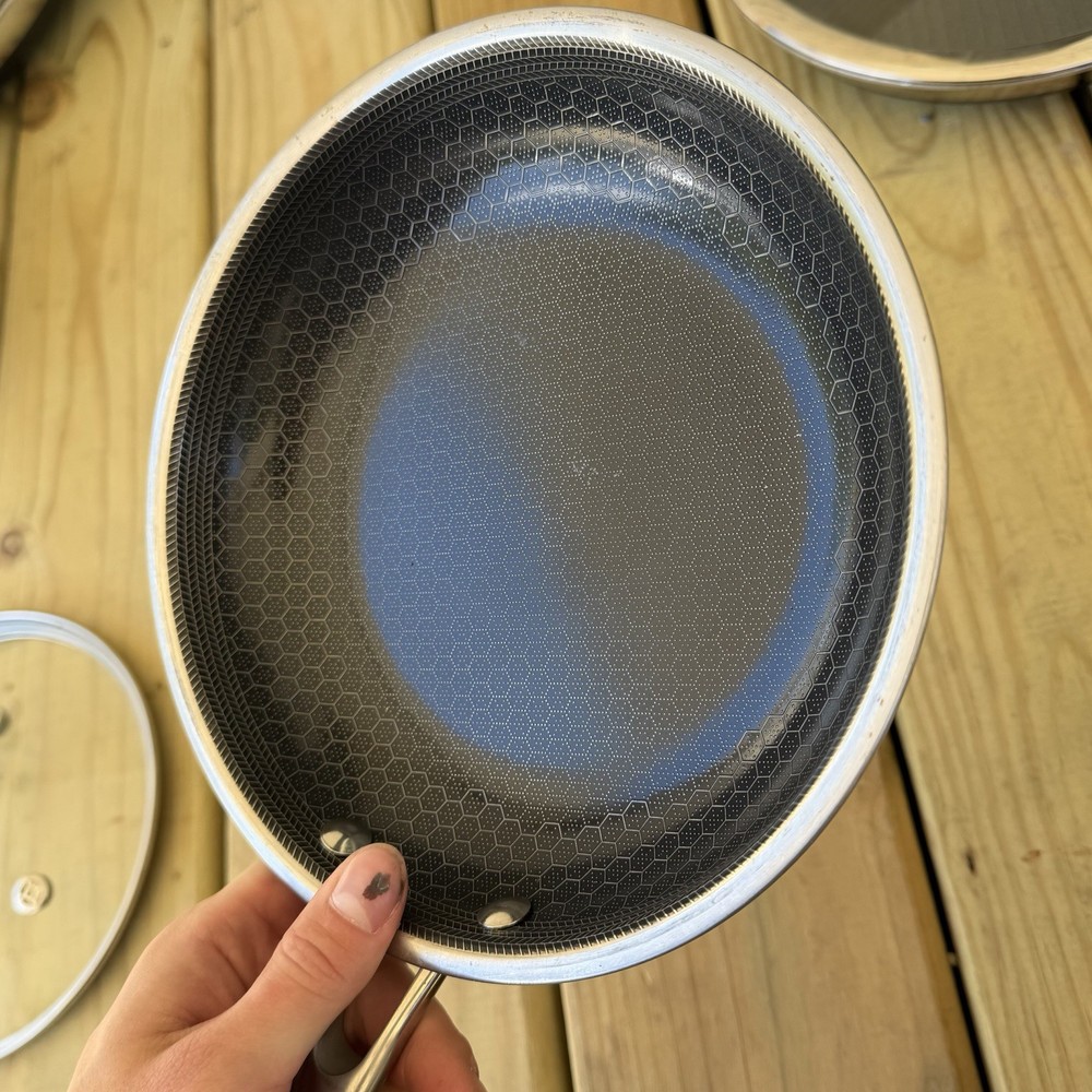 Hexclad Hybrid Cookware 10 Piece Set Preowned Great Condition