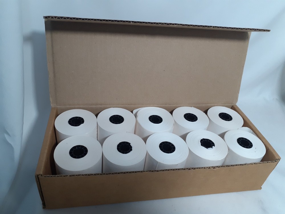 10 Rolls 2 1/4" HP Universal Thermal Receipt Printer Paper CS749A