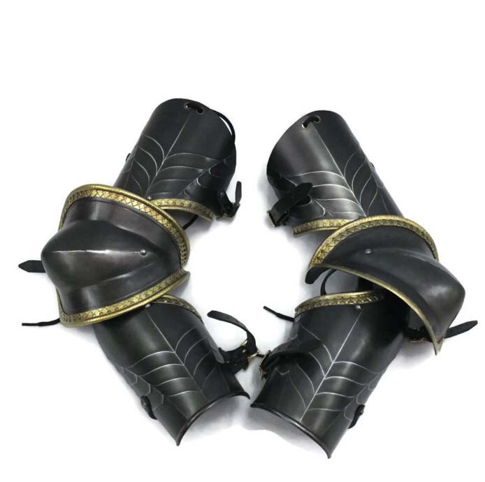Larp Armor, Decorative Vambraces bracers