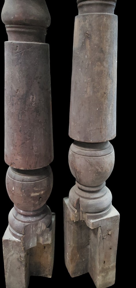 Pair Of Newel Posts *Gam0211