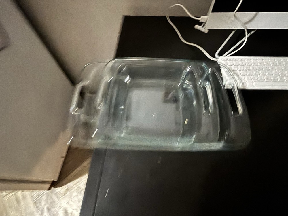 Pyrex 2 Piece Set with Handles Glass Bakeware Set Baking Dish