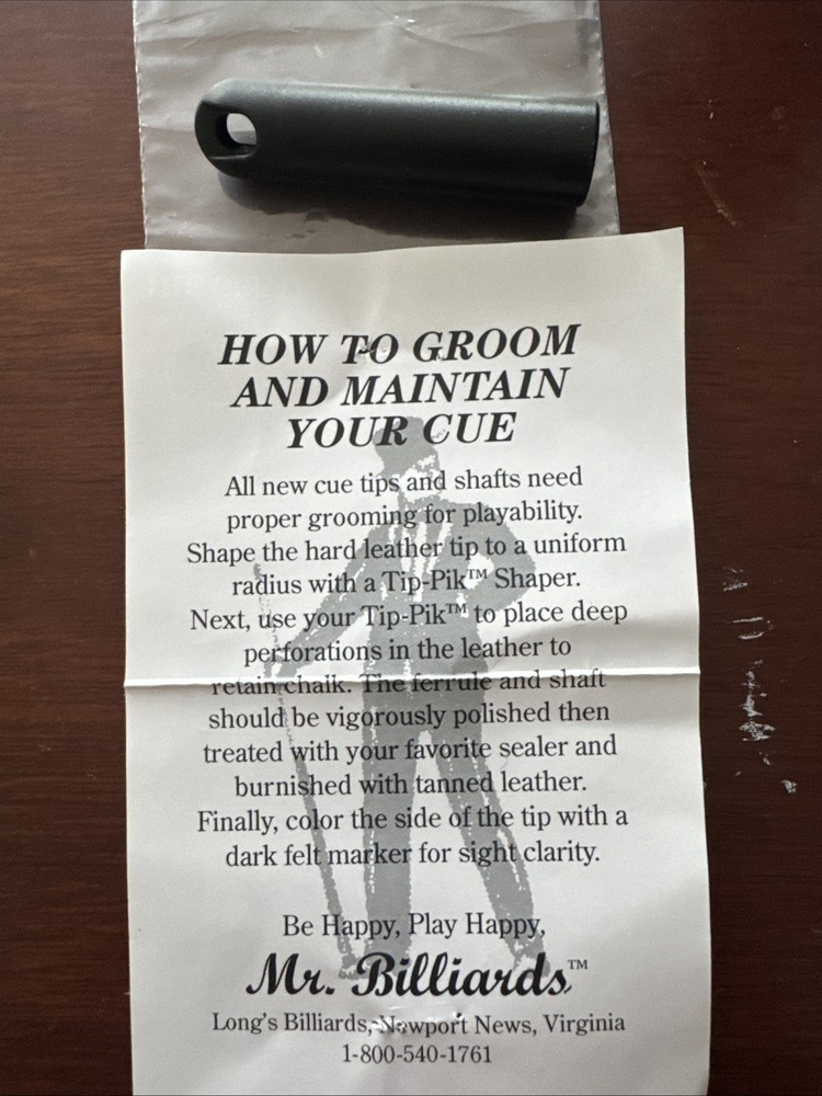 Tip Pik Cue Tip Tool