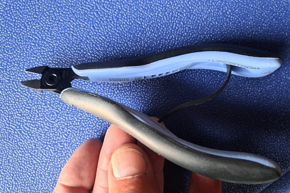 Precision Spain Aerospace Avionics Engineer Diagonal Flush Cutter Pliers Tool