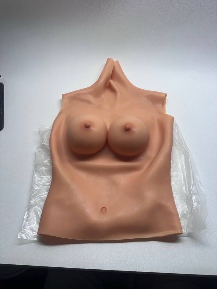 ALKANI Round Collar Artificial Realistic Silicone Breasts