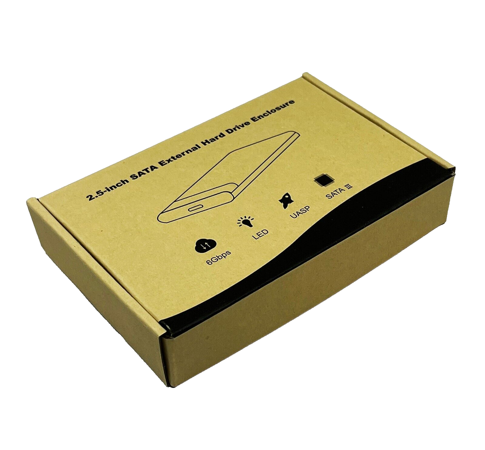 USB 3.1 High Speed 2TB 7MM SATA (Black) Aluminum Mobile 2.5'' Solid State Drive