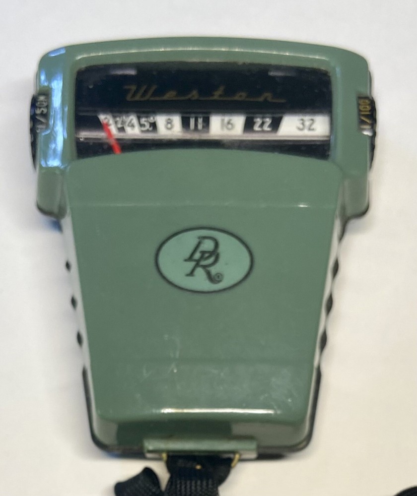 Vintage Weston Direct Reading Exposure Light Meter Model 854 w/ Original Box