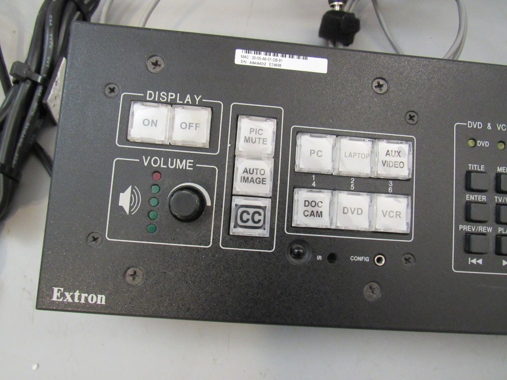 Extron MLC 226 IP DV+ MediaLink Controller with cables & power cord