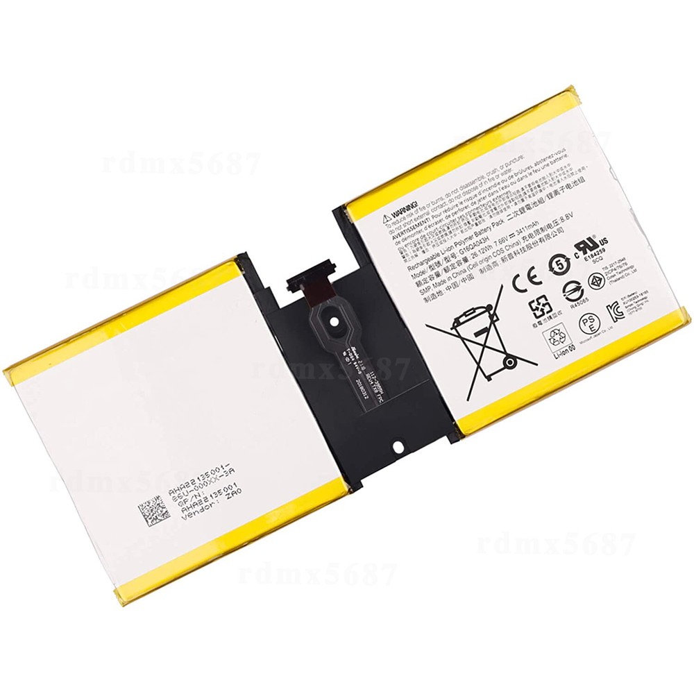 Replacement Battery G16QA043H For Microsoft Surface Go 10'' 1824 Tablet + Tool