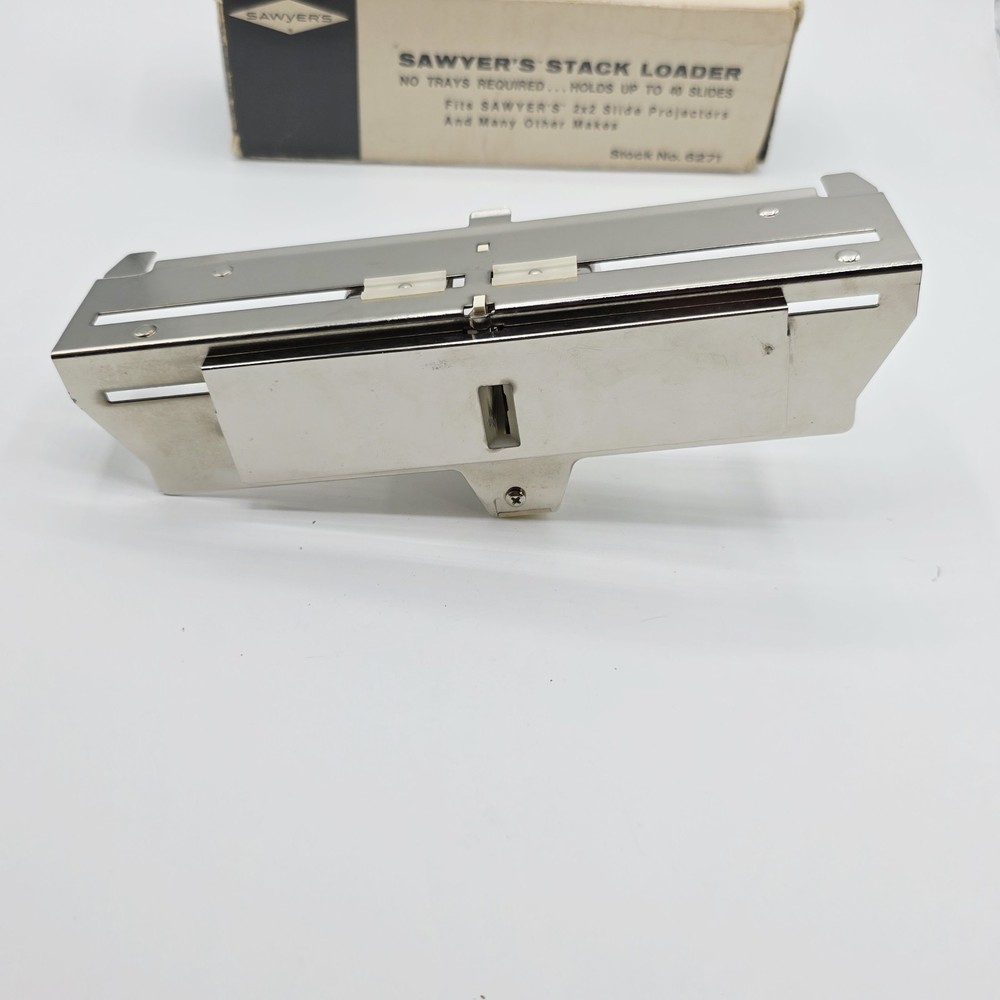 Vintage Sawyers STACK LOADER 6271 for 2x2 Slide Projectors with Original Box