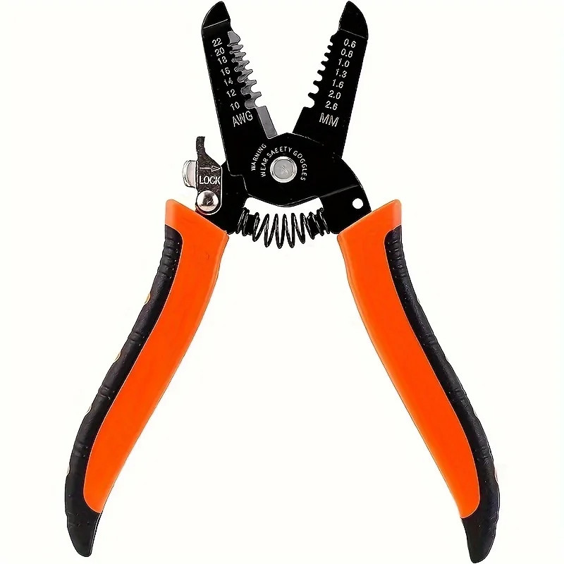 Electrician Wire Stripper and Crimper Tool for Network Cabling