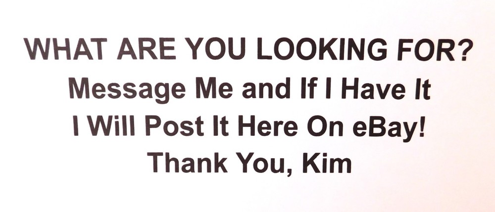 A Sheet w/4 Diff New Infor. Card Inserts w/ 1 Window for W/E SingleSlot Payphone