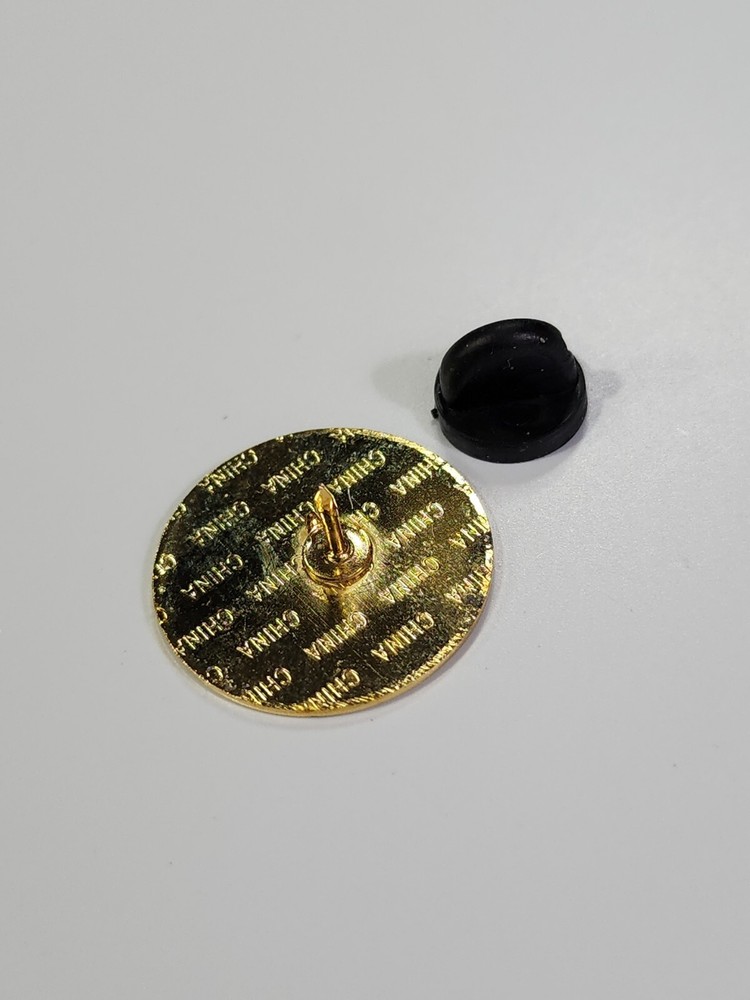 Orange Basketball Lapel Pin