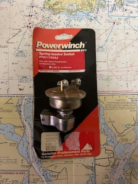 Powerwinch #P7811700AJ Heavy duty Spring-loaded Switch.