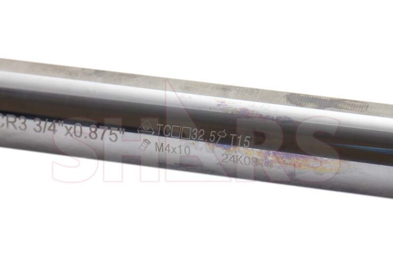 SHARS 3/4" RH STUCR Coolant Through Indexable Solid Carbide Boring Bar TCMT S]