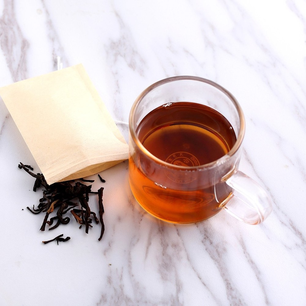 400 Pack Disposable Drawstring Tea Filter Bags Safe & Natural Unbleached Paper T
