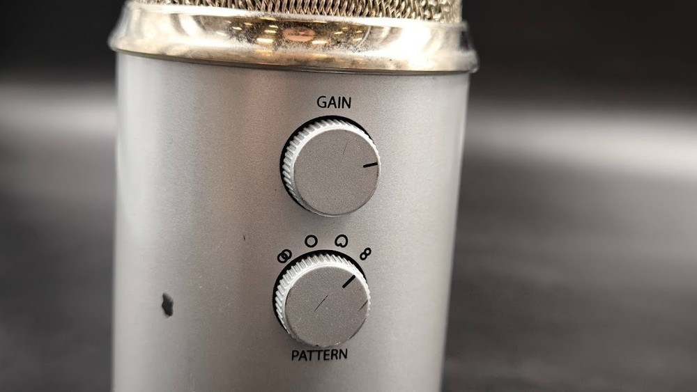 Blue Yeti Microphone Used Working Silver