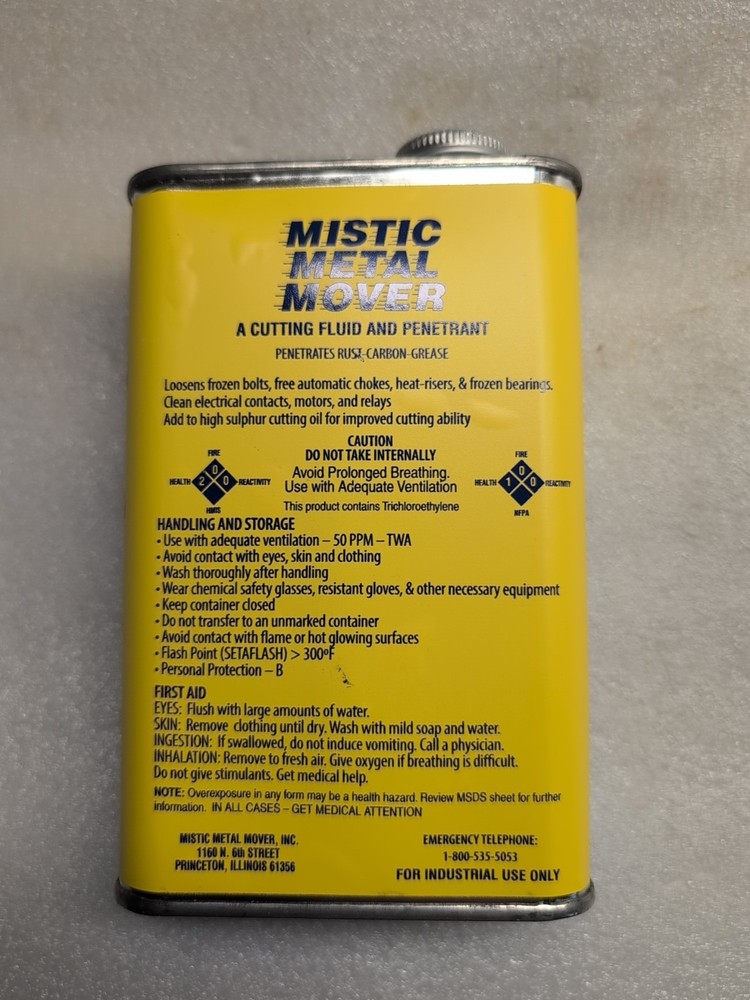 MISTIC METAL MOVER 1 PINT 16oz