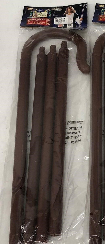 SHEPHERDS CANE PLASTIC ADJUSTABLE TO 68''