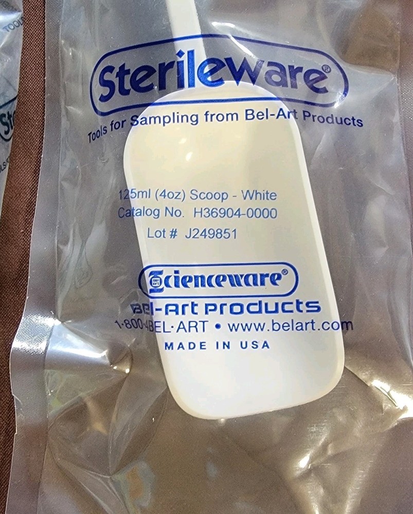 90 Scienceware Sampling Scoop Sterileware 125 mL 4 oz H36904-0000