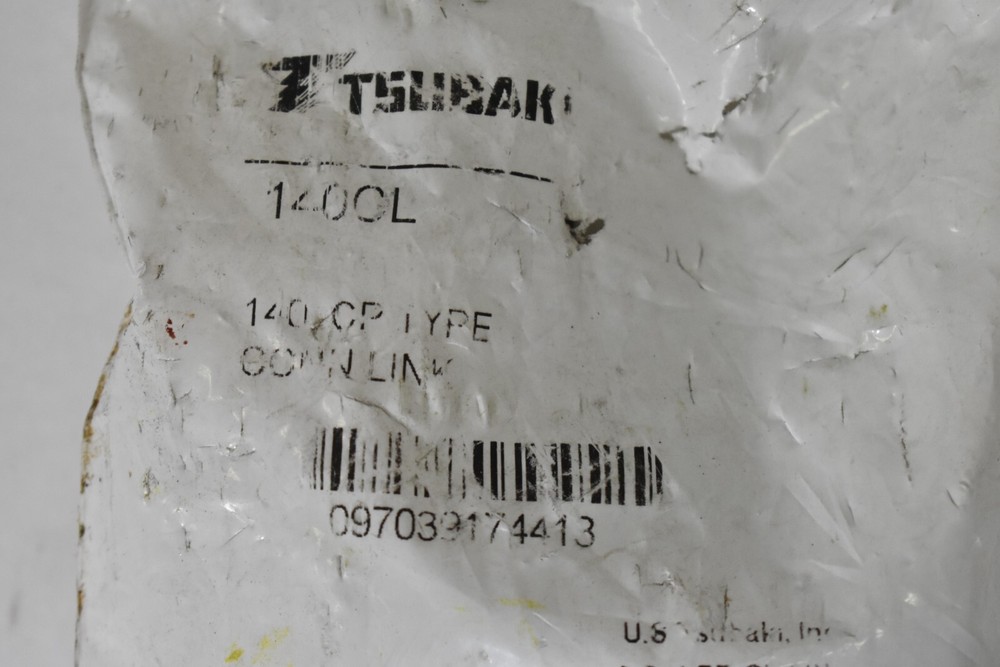 Tsubaki 140CL Cottered Roller Chain Connecting Link 1-3/4" Pitch Replacement