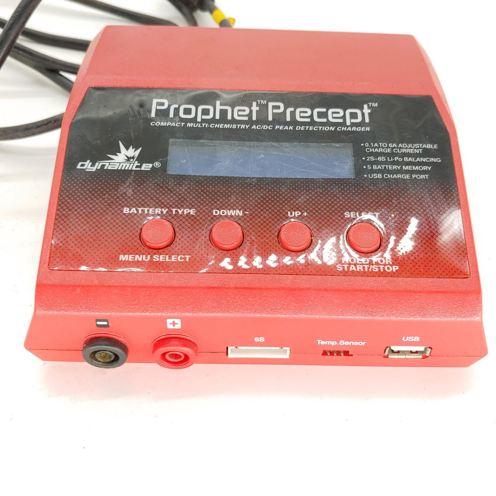Dynamite Prophet Precept 80W LCD ACDC Battery Charger Used