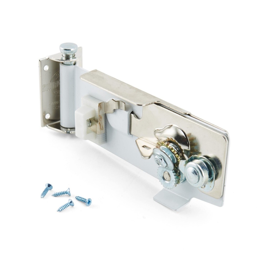 Swing-A-Way Wall Mount Can Opener with Magnet, 1-Pack, White -