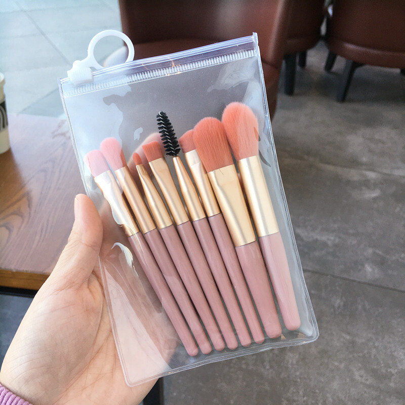 8pcs Makeup Brush Set Professional Eyeshadow Foundation Cosmetic Brushes Tools❥