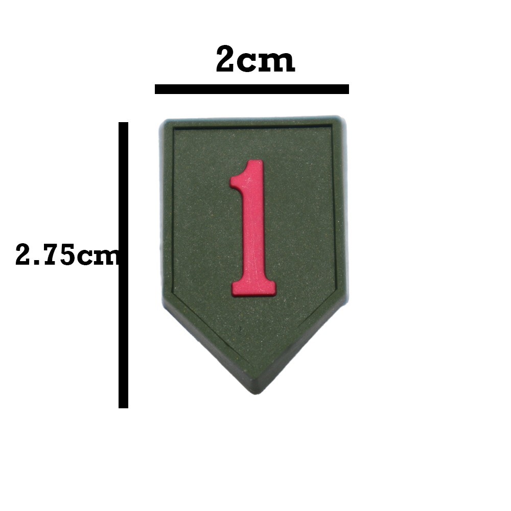 U.S. Army Unit Shoe Charms