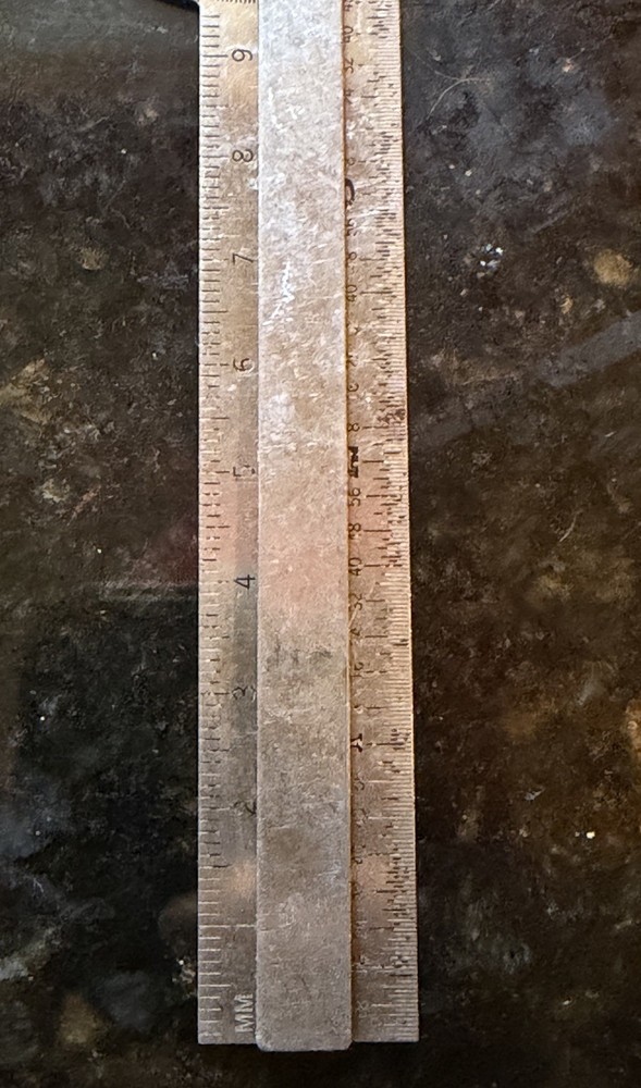 General Hardware No. 16 Multi-Use Rule Gauge Protractor Machinist Tool Vintage