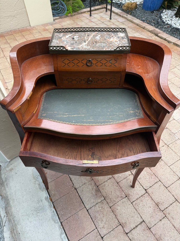 antique secretary desk with drawers