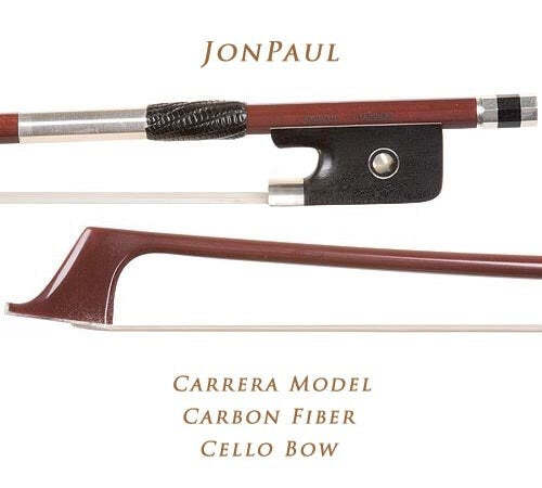 JonPaul CARERRA JP900 Silver-mounted Cello Bow