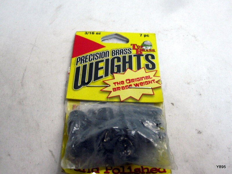 Precision PBW-316ABL 3/16 oz Black Worm Weight 7pc