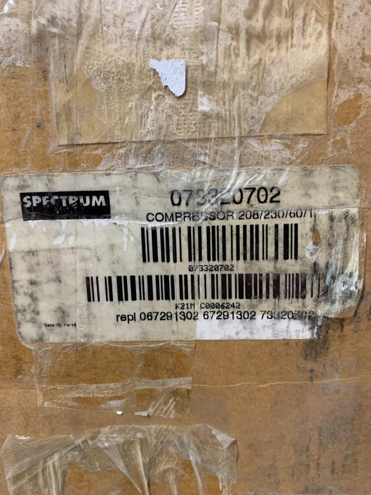 MCQUAY 073320702 Rotary Compressor 208-230/60/1