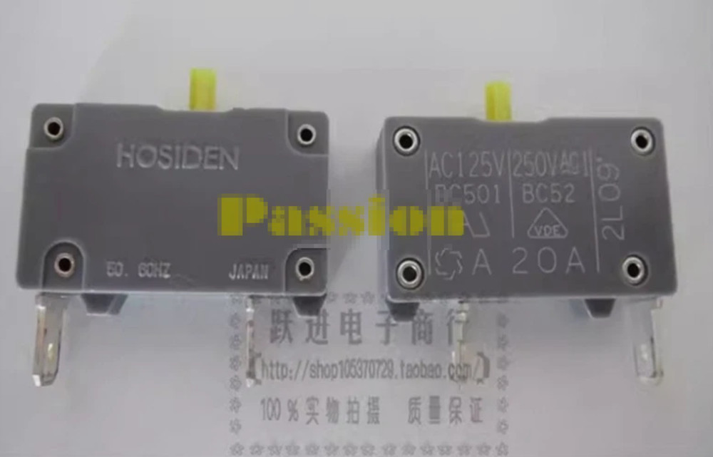 ONE . FOR BC501 Pull back switch Overload leakage switch 2-pin @yay