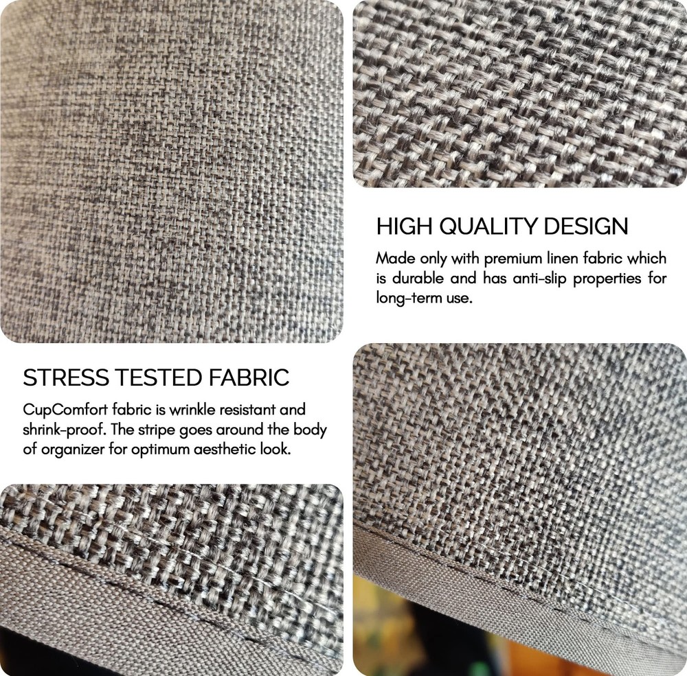 Couch Caddy - Armchair Caddy Remote Control Holder Armrest Organizer Recliner...