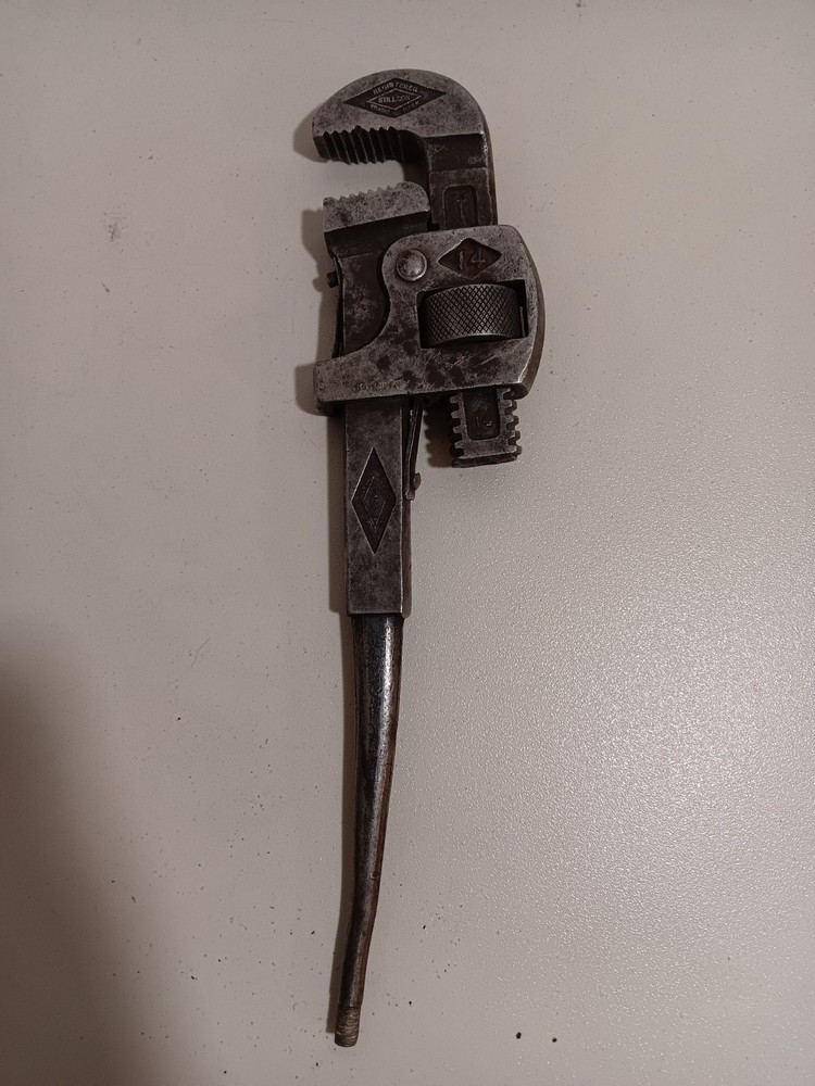 Vintage Walworth Stillson No. 14 Pipe/Monkey Wrench 14"