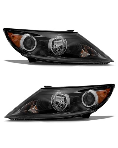 Headlight Assembly Compatible with Kia Sportage 2011 2012 for 2011 2012